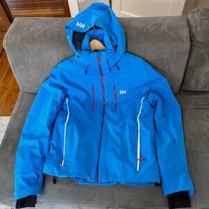 Look great on the slopes! Helly Hansen Alpha Ski Jacket - Men's L - Like New!